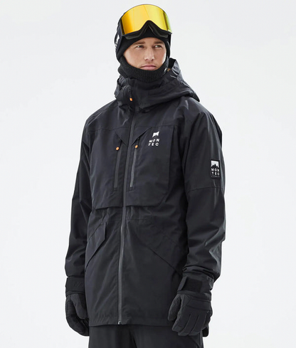 Arch Herren-Skijacke – Schwarz